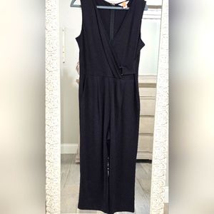 Liz Claiborne cropped jumpsuit